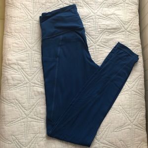 Blue Athleta Leggings